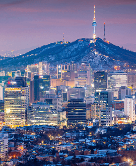 남산과 서울의 야경
